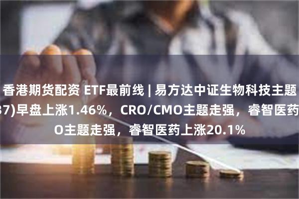 香港期货配资 ETF最前线 | 易方达中证生物科技主题ETF(159837)早盘上涨1.46%，CRO/CMO主题走强，睿智医药上涨20.1%