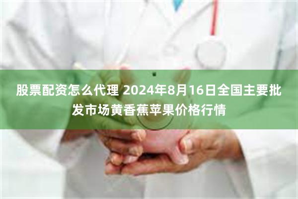 股票配资怎么代理 2024年8月16日全国主要批发市场黄香蕉苹果价格行情