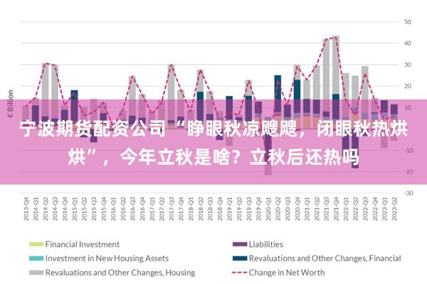 宁波期货配资公司 “睁眼秋凉飕飕，闭眼秋热烘烘”，今年立秋是啥？立秋后还热吗