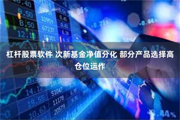 杠杆股票软件 次新基金净值分化 部分产品选择高仓位运作